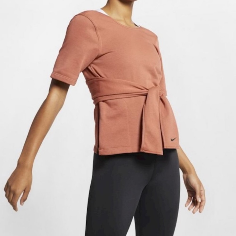 NWT Nike training womens yoga wrap top
